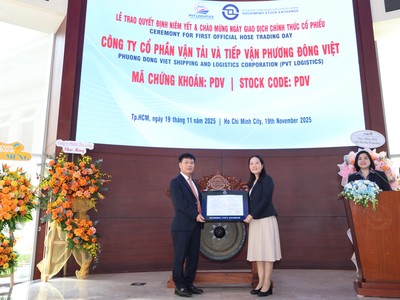 66 triệu cổ phiếu PVT Logistics (PDV) chính thức chào sàn HOSE