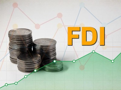 Vốn FDI đến cuối tháng 7 đã giải ngân được 10,5 tỷ USD