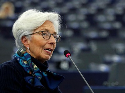 Chủ tịch Ngân hàng Trung ương Châu Âu (ECB) Christine Lagarde