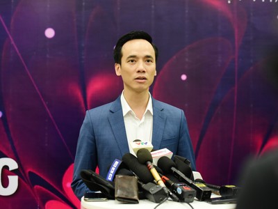 Ông Lê Đình Chung, Tổng giám đốc SGO Homes chia sẻ bên lề sự kiện