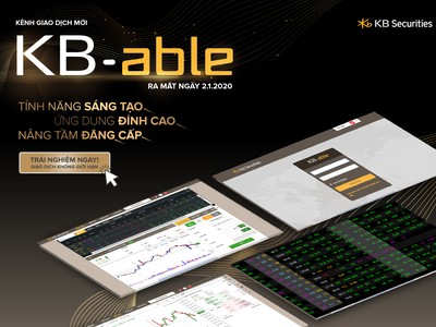 KBSV ra mắt phiên bản giao dịch “Không giới hạn” KB-ABLE