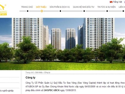 Quản lý quỹ Sao Vàng lỗ gấp rưỡi sau đổi chủ