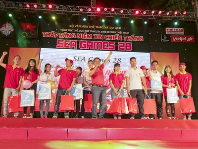 Vietjet đồng hành cùng Sea Games 28 tại Việt Nam và Singapore