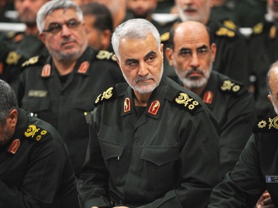 Tướng Qassem Soleimani,  Chỉ huy lực lượng đặc biệt al-Quds của Lực lượng Vệ binh Cách mạng Hồi giáo (IRGC). Ảnh: Ảnh Getty Images.