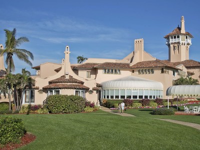 Nhà của Ông Trump tại Mar-a-Lago, Palm Beach, Florida. Ảnh: AP.