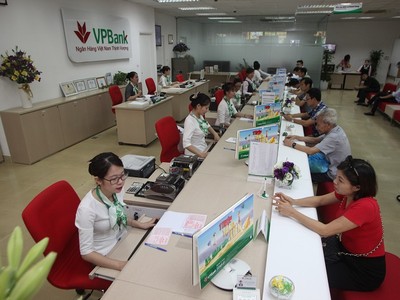 Năm 2016, VPBank lãi trước thuế hợp nhất 4.900 tỷ đồng