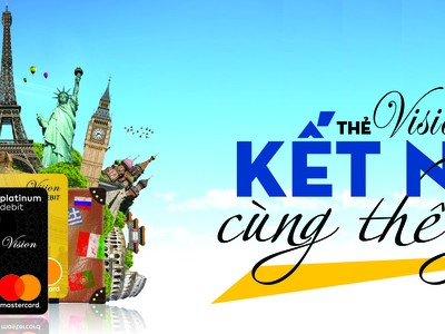 GPBank phát hành thẻ GPBank Vision Debit MasterCard - Kết nối cùng thế giới