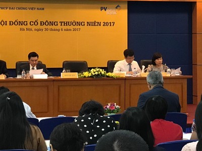 Đại hội đồng cổ đông PVcomBank 2017: Đặt kế hoạch lợi nhuận tăng 33%, đạt... 87 tỷ đồng