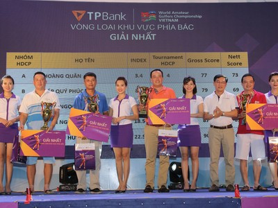 TPBank WAGC 2017: Đã tìm được 25 golf thủ dự vòng chung kết tranh vé đi Malaysia