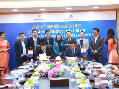 LienVietPostBank: Ký hợp tác với Địa ốc Đất Xanh Miền Bắc