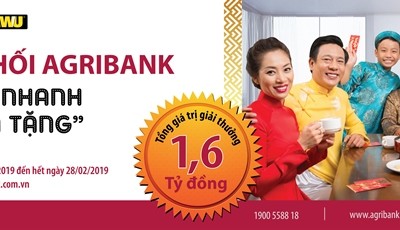 “Mùa kiều hối Agribank 2019, Nhận tiền nhanh - Nhiều quà tặng”