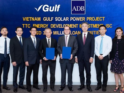 ADB cho Công ty Năng lượng TTC vay 37,8 triệu USD phát triển nhà máy điện mặt trời ở Tây Ninh