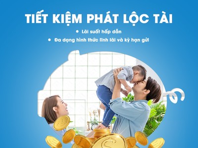 “Tiết kiệm Phát Lộc Tài” với SCB