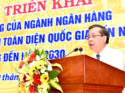 Phó Thống đốc NHNN Nguyễn Kim Anh phát biểu tại Hội nghị