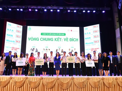  Học viện Ngân hàng đoạt giải quán quân cuộc thi Hiểu đúng về tiền 2020