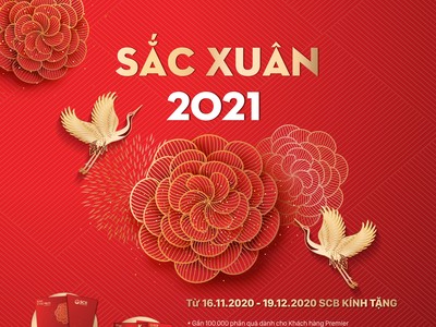 SCB triển khai chương trình ưu đãi “Sắc Xuân 2021”