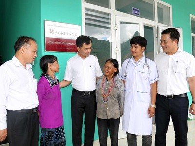 Trạm y tế xã Phước Thành huyện Phước Sơn tỉnh Quảng Nam - Công trình do Agribank tài trợ