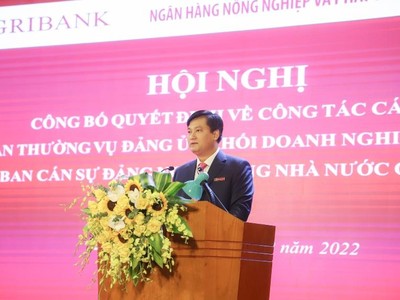 Ông Phạm Toàn Vượng chính thức là Tổng giám đốc Agribank