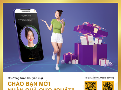 BAC A BANK tưng bừng ưu đãi “Chào bạn mới - Nhận quà cực chất” 