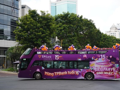 Mừng sinh nhật 15 tuổi, TPBank gửi triệu quà may tri ân khách hàng