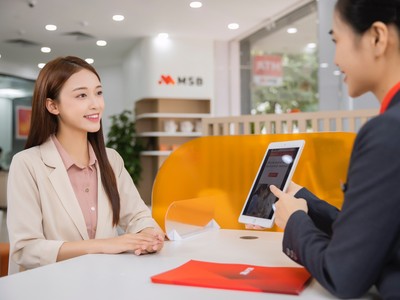 Lợi nhuận hợp nhất trước thuế 6 tháng của MSB đạt 3.548 tỷ đồng, hoàn thành 56% kế hoạch năm