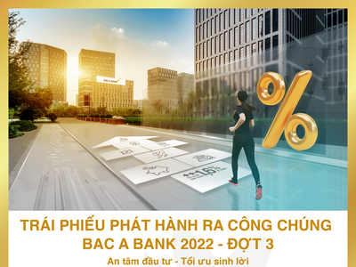 Bac A Bank phát hành hơn 3.000 tỷ đồng trái phiếu ra công chúng