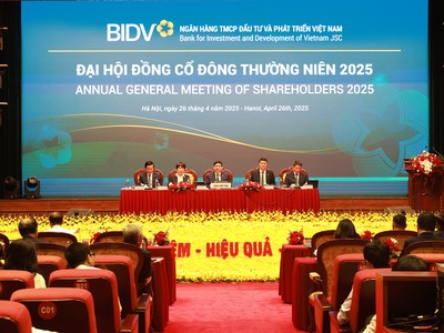 ĐHĐCĐ BIDV (BID): Lợi nhuận trước thuế riêng lẻ quý I/2025 đạt 7.019 tỷ đồng