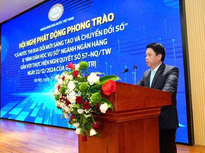 Ngành Ngân hàng phát động phong trào “Cả nước thi đua đổi mới sáng tạo và chuyển đổi số” và “Bình dân học vụ số"