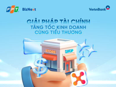 VietinBank và FPT tặng miễn phí trọn đời ứng dụng quản lý bán hàng trên điện thoại, tích hợp hóa đơn điện tử cho hộ kinh doanh