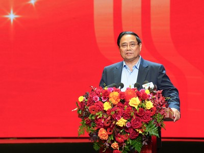 Thủ tướng Chính phủ Phạm Minh Chính phát biểu tại Đại hội.