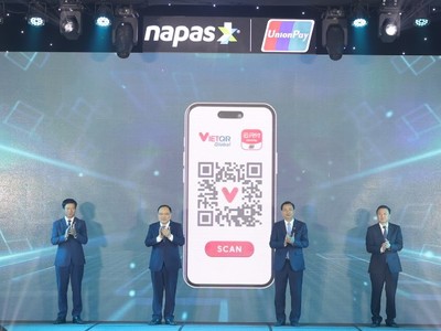 Các đại biểu chính thức kết nối thanh toán xuyên biên giới qua mã QR giữa Việt Nam và Trung Quốc