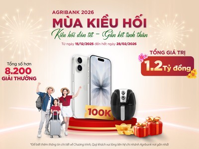 “Kiều hối đón tết - gắn kết tình thân” với Agribank