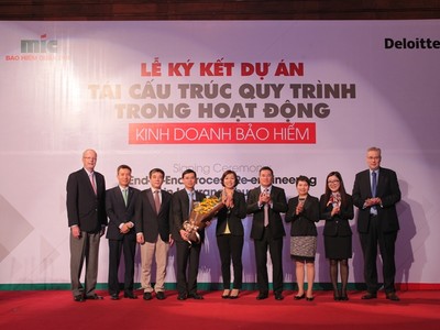 MIC và Deloitte triển khai Dự án Tái cấu trúc quy trình trong kinh doanh bảo hiểm   