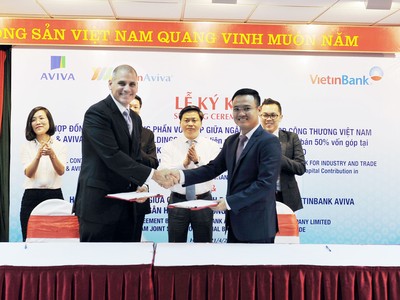 Vietinbank bán nốt 50% cổ phần tại VietinBank Aviva