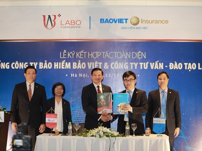 Bảo hiểm Bảo Việt ký hợp tác với LABO