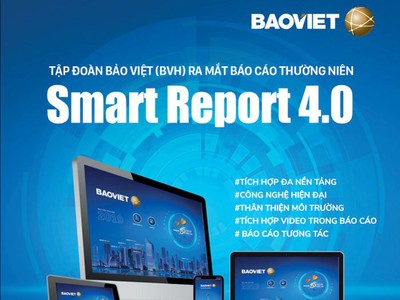 Bảo Việt đạt 2 giải báo cáo bền vững xuất sắc nhất châu Á 