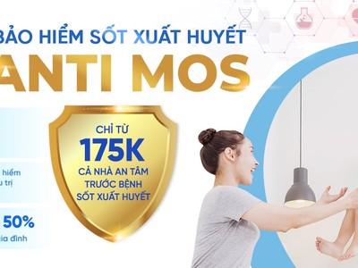 VBI ra mắt Bảo hiểm Bệnh sốt xuất huyết ANTI MOS