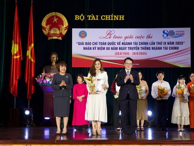 Báo Tài chính - Đầu tư giành 5 giải thưởng tại Giải báo chí về ngành Tài chính năm 2025