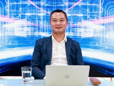 Ông Ngô Quang Huy, Phó giám đốc, Công ty Giải pháp phần mềm tài chính (FSS) phát biểu tại Tọa đàm của báo Tài chính - Đầu tư sáng 25/8 (Ảnh: Chí Cường)