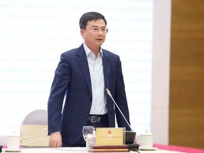 Phó Thống đốc Ngân hàng Nhà nước Phạm Thanh Hà trả lời tại họp báo Chính phủ chiều 6/12