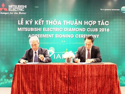 Mitsubishi Electric Việt Nam ký kết đối tác chiến lược với MEVN Diamond Club