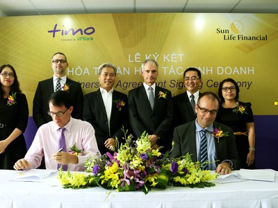 Sun Life hợp tác với Timo cung cấp dịch vụ bảo hiểm trực tuyến 