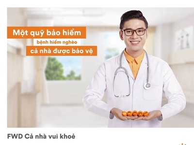 FWD ra mắt bảo hiểm bệnh hiểm nghèo cho cả gia đình