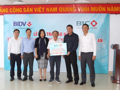 BIC chi trả bảo hiểm hơn 800 triệu đồng cho khách hàng tại Nha Trang