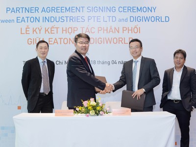 Digiworld sẽ phân phối sản phẩm của Eaton 