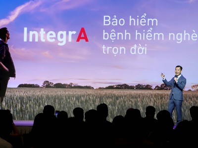 AIA Việt Nam ra mắt sản phẩm IntegrA- Bảo hiểm bệnh hiểm nghèo trọn đời