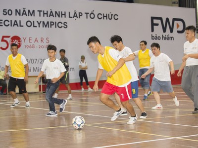 FWD hợp tác với Special Olympics hỗ trợ người thiểu năng trí tuệ tại Việt Nam