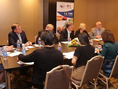 Hiệp hội Chăn nuôi heo Hoa Kỳ  tìm cơ hội cho xuất khẩu thịt heo Mỹ vào Việt Nam