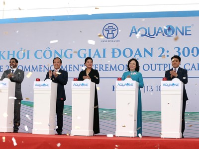 Khởi công giai đoạn 2 Dự án Nhà máy nước mặt sông Đuống 