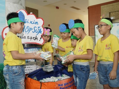 Tetra Pak mở rộng chương trình thu gom, tái chế vỏ hộp giấy đựng đồ uống